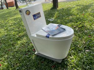 bồn cầu liền khối giá rẻ